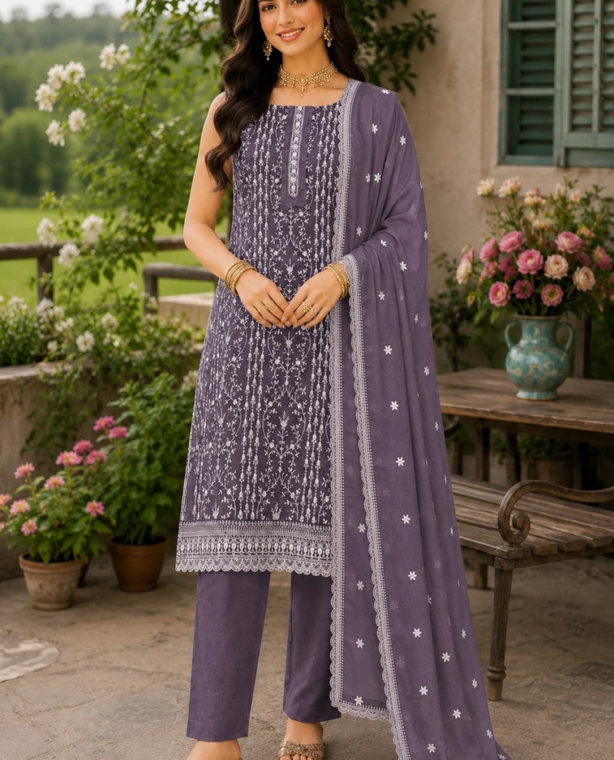 PURPLE - Lavender Crush Salwar Suit